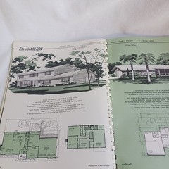 Vintage 1967 Homes Of Distinction Builder Catalog Floor Plans Groovy