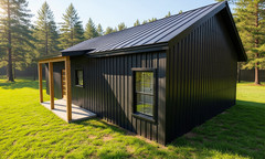 1,100 Sqft of Living space – 3bed 2 bath Small Modern Farm House