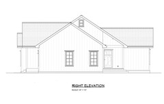 Custom Cottage Modern House Plan with 2 Beds 1 Bath PDF Hard (A4 Copy) FREE CAD