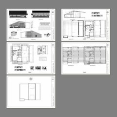 46×48 House – 2 Bedroom 2 Bath 1 RV – 1,157 sqft – PDF Floor Plan – Model 1C