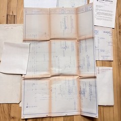 Various Blue Prints Residential Plot Sewer Site Plan Architect Road Improvement