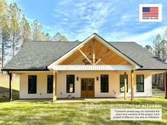 Oak Springs Farmhouse House Plan – 1500 SF, 3 Bed 2 Bath – Modern Open Floor Pla