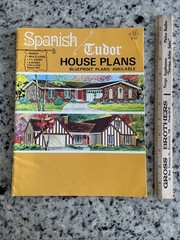 Vintage 1972 MCM Spanish Tudor Home Plans Design Catalog Blueprints Ranch Split