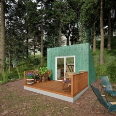 Easy To Build A Frame Cabin Plans, Changeable & Expandable, Hard Copy