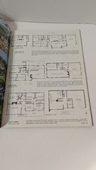 VTG 100 Multi-Level Hillside Home Plans Design Catalog Blueprints 1972 MCM