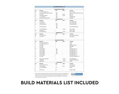 24 x 28 Modern Cabin w/ Loft Architectural & Construction Plans – PDF Download