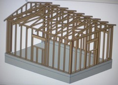 PERMIT READY 12′ X 16′ GARAGE PLAN DRAWN TO SCALE BLUEPRINTS AND MATERIALS LIST