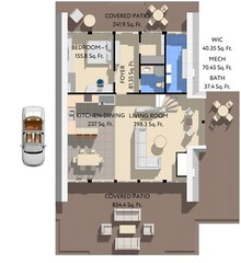 45’x57’ 4 Beds, 2 Baths A-Frame Cabin Architectural Build Plans PDF.