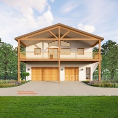 Big Sky Barndominium House Plan Blueprints – 2 Bed 2 Bath 2400sf – 3 Garage