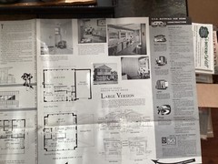 1952 Sketch Plans, Popular Home’s Kitchen-View Cottage