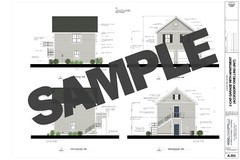 Garage Apartment (ADU) – 1 BR/1BA w/ Loft – Full House Plans, Blueprints #30010A