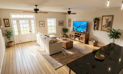 Modern Farmhouse House Plan | 4 Bedroom | 2.5 Bath | 1,691 Sq Ft