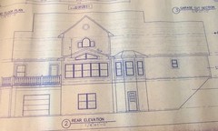 Blueprints Two-Story Country House Custom Architectural Home Plans Farmhouse NEW