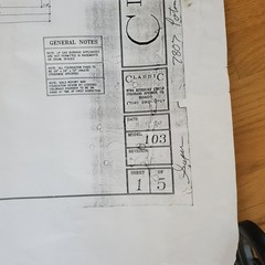 Colorado Blueprints Classic Homes Set of 5 Blue Print Papers Fine Line Design