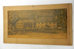 5 1923 Architectural Drawings of House Sections & Proposed Residence, 20″ x 13″