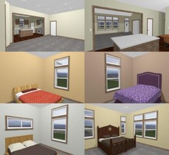 60×30 House — 4 bedroom 2 Bath — 1,700 sqft — PDF Floor Plan — Model 6A