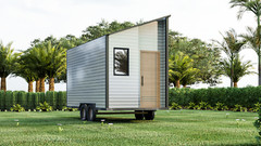 Comprehensive Building Plans for 8′ x 16′ Tiny Mobile Home – 128sqft area Living