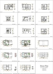 Small House Plan 20×36 Feet 6×11 Meter 3 Beds 3 Baths Shed Roof (A4 Hard Copy)