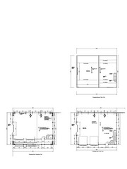 40X50 50X40 BARN PLANS GAMBREL ROOF PLAN POLE BARN CONSTRUCTION #17-PB4050-GMB-1