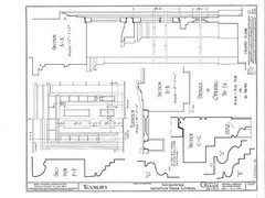 Woodlawn Plantation, LA, architectural plans, traditional southern style home