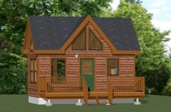 20×10 Tiny House — 266 sq ft — PDF Floor Plan — Model 1