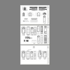 10×28 Tiny House — 476 sq ft — PDF Floor Plan — Model 4L