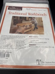QTY 2 Fine woodworking magazine Project Plans Workbench Building Plans
