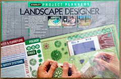 Stanley Project Planners Landscape Designer Scale Gridboard 1988 90-361 SEALED