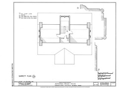 Federal Style Brick Home, southern style house plans, detailed blueprints