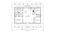 Oak Springs Custom House Design – Modern Farmhouse 3 Bed/2 Bath 1500 Square Feet
