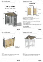 DIY Small Firewood Shed Plan – Step-by-Step Build Guide Beginer level – ft/in