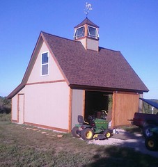 Candlewood Mini-Barn, Garage and Shop – 3 Sets of Pole Barn Plans (eB-110×3)