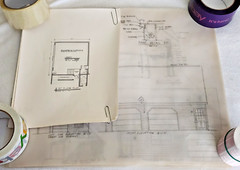 1989 Vintage 2 Story Double Car Garage Addition 18 Page Paper Blueprint Plan