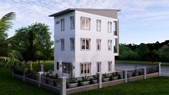 18×26 Feet 4 Beds 5 Baths House Plans 5.5×8 Meter Shed Roof (A4 Hard Copy)