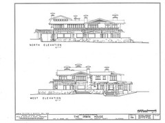 Craftsman Masterpiece by Greene & Greene, architectural prints, 8 Bedrooms
