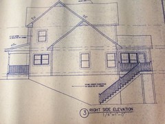 Blueprints Two-Story Country House Custom Architectural Home Plans Farmhouse NEW
