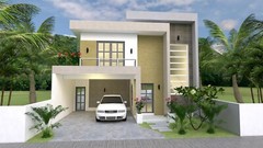 Custom House Plans 10×13.6 Meter 33×45 Feet 3 Beds 4 Baths Slap (A4 Hard Copy)
