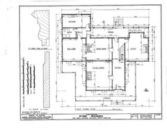 Italianate Victorian farmhouse, wrap-around porches, architectural PRINTED PLANS