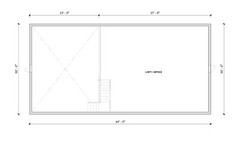 Barndominium, 3 Bedroom 2 Bath with Loft, Office, 1800 sq ft | PDF DOWNLOAD
