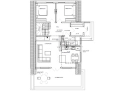 35’x51’ 3 Beds, 2 Baths Charming A-Frame Architectural Build Plans PDF Download.