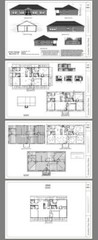 60×30 House — 4 bedroom 3 Bath — 1,800 sqft — PDF Floor Plan — Model 1A