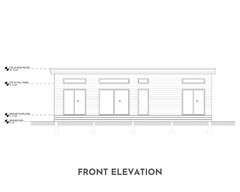 Modern Cabin House, 16′ x 40′, 640 Sq Ft, Tiny House, Architectural Plans