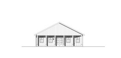 Modern House Plan | 40′ x 55′ | 2,200 SF | One Story – The Olive