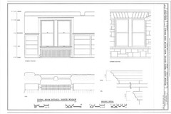 HOUSE PLANS – Tudor Revival mansion, detailed blueprints, PRINTED floor plans
