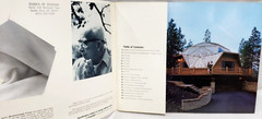 1970s Brochures/Building Plans GEODESIC DOME HOME LIVING by Cathedralite, Fuller