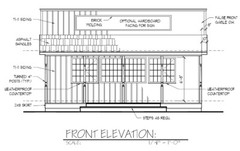 Concession Stand Building Plans – 3 Sizes!