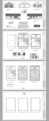 30×40 House — 3 Bedroom 2 Bath — 1,200 sq ft — PDF Floor Plan — Model 3