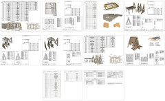 Modern A-Frame 2 Bedrooms, 2 Bathrooms Guest House Plans Architecture Plans 760S