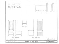 Frank Lloyd Wright Prairie Style Home – Robie House, 25 sheet set, PRINTED