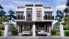 15×54 Feet Home Design Plan 4.5×16 Meter 3 Bed 3 Bath Terrace PDF (A4 Hard Copy)